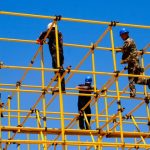 echafaudage travaux en hauteur