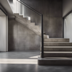 béton ciré pour escalier