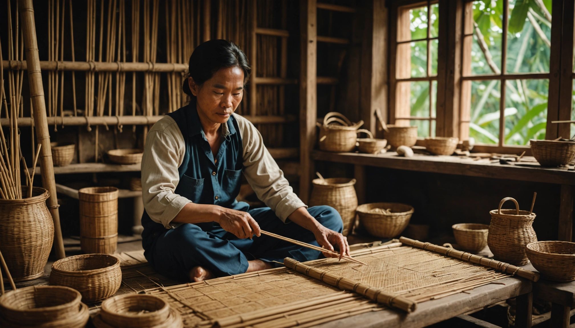 L'artisanat vietnamien : entre rotin, bambou et savoir-faire