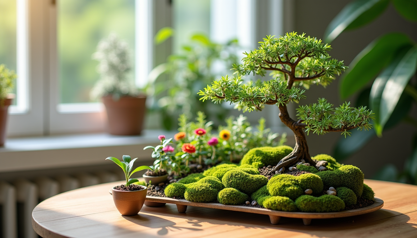 Cultivez votre bien-être avec un jardin miniature