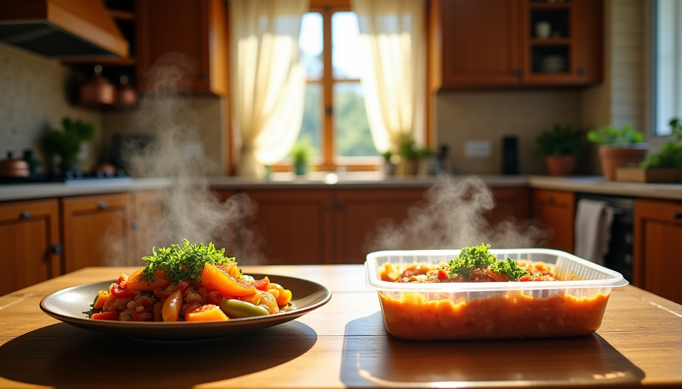La cuisine maison face aux plats préparés : le duel