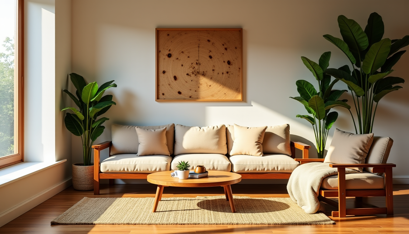 Aménagez votre intérieur avec des matériaux naturels et durables