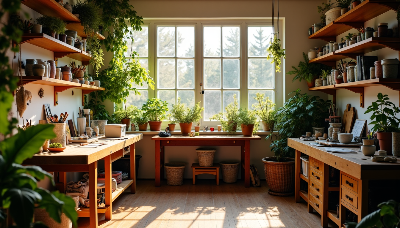 Pourquoi aménager un atelier chez soi transforme votre espace ?