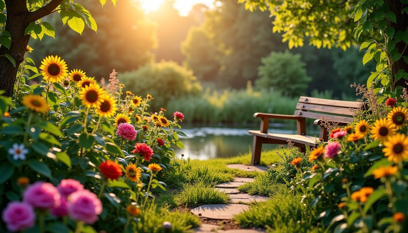 Secrets pour un jardin éco-responsable et florissant