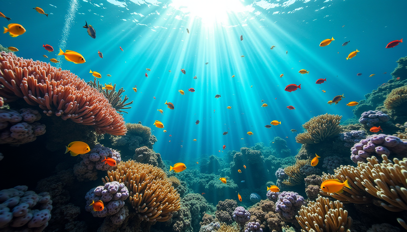 Les mystères fascinants du monde sous-marin des poissons