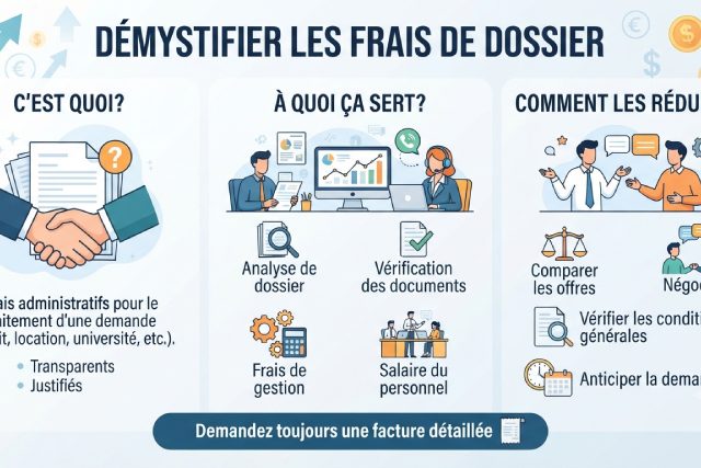 frais de dossier